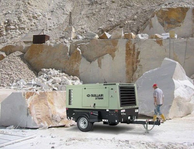Rental compressors come in a variety of sizes, including single tool air compressors, and compressors large enough to power rock drills in quarries.