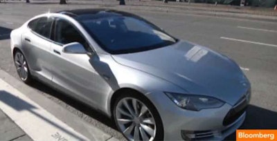 Tesla’s Model S electric car