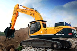 Hyundai’s R380LC-9A excavator
