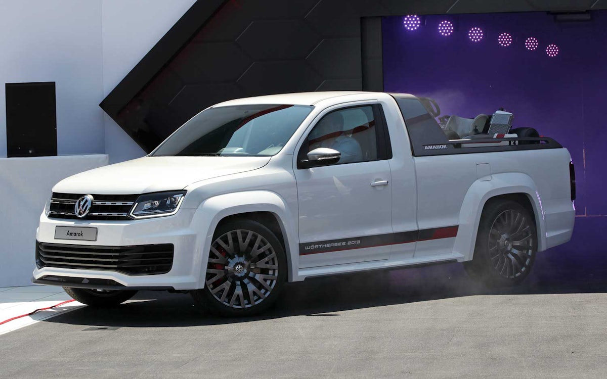 GEAR: Volkswagen Amarok concept pickup boasts V-6 turbodiesel, 0-62 in 7.9  seconds (PHOTOS)