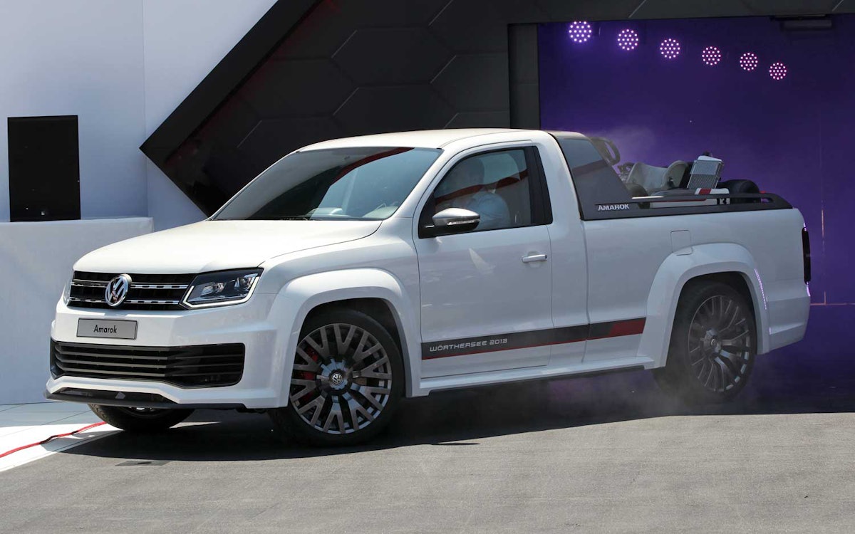 GEAR Volkswagen Amarok concept pickup boasts V 6 turbodiesel 0