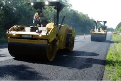 To avoid fracturing aggregates when compacting stone matrix asphalt (SMA) or open-graded mixes, it may be necessary to use two rollers set in low amplitude during the breakdown phase.