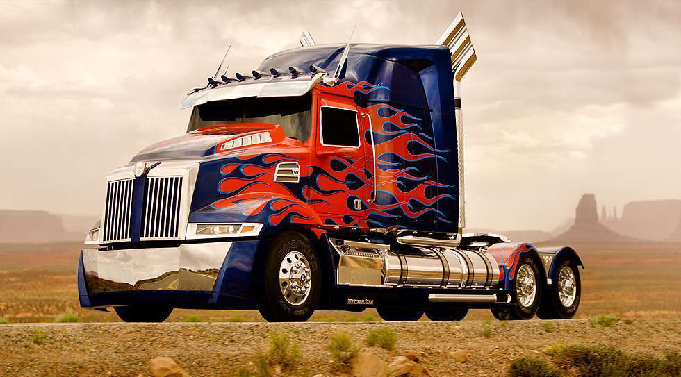 Optimus Prime Western Star Transformers 4