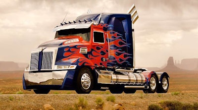 Optimus Prime Western Star Transformers 4