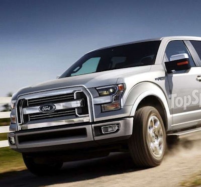 2015 Ford F-150 render