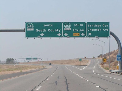 State Route 241 (Photo: Raymond Yu / Flickr)