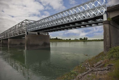 Visualization of the I-5 temporary span (Photo: WSDOT / Flickr)