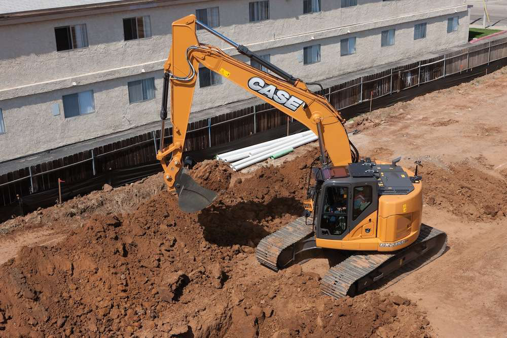 Case CX235C SR excavator