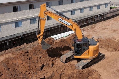 Case CX235C SR excavator