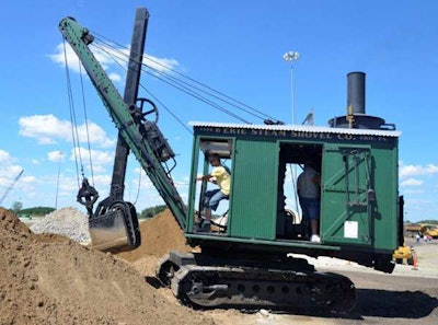 A demonstration of an Erie B steam shovel will be featured at the show. (Photo: HCEA)