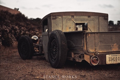 Ford Model A hot rod rear 2