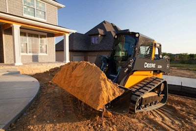 This John Deere 323E compact track loader is one of the 9 models the company announced as part of the E Series earlier this year.
