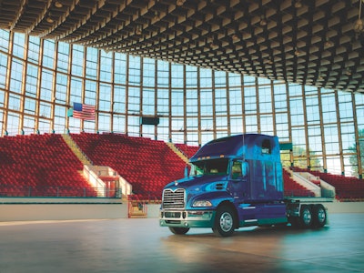 A Mack Pinnacle Axle Back
