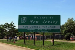 New Jersey Welcome Sign