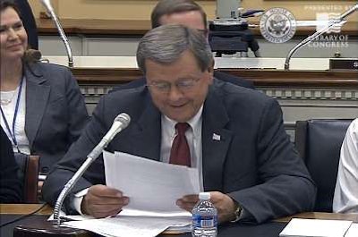 Subcommittee Chairman Tom Latham reads his opening statement at the hearing on June 19.