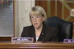 Senator Patty Murray (D-WA) speaks about U.S. infrastructure at Thursday’s bridge collapse hearing.