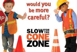 CDOT’s “Slow for the Cone Zone” ads feature children dressed as construction workers and urge drivers to be careful in road work zones.