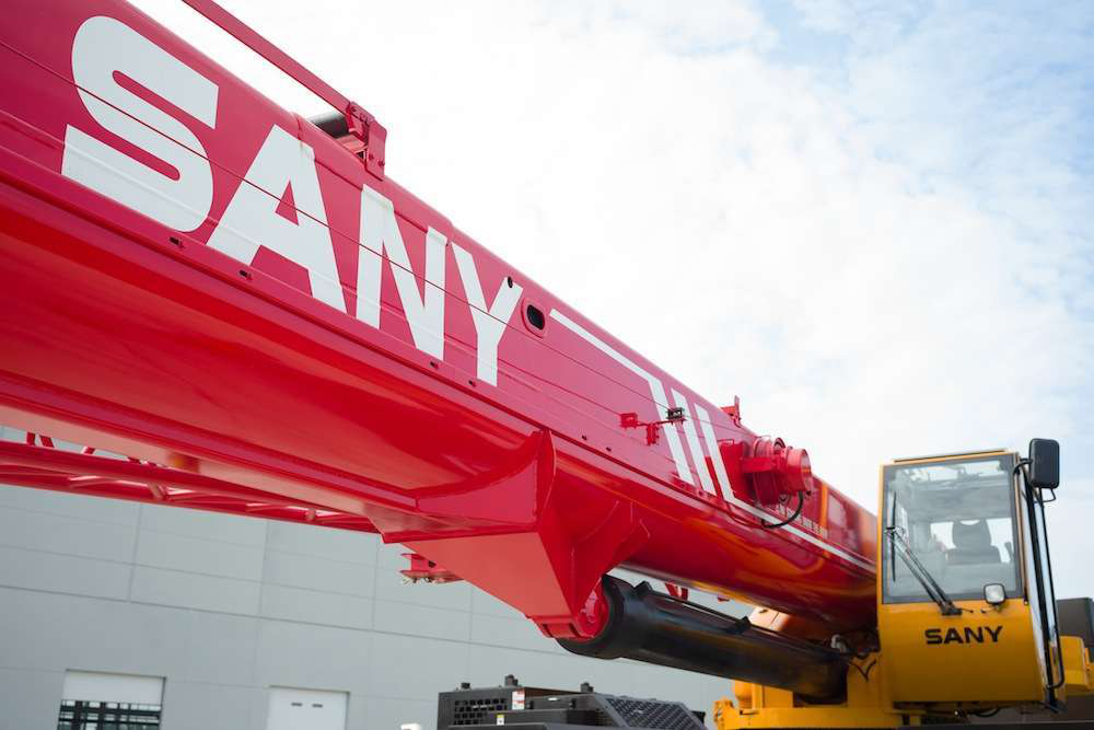 Sany SRC885 rough terrain crane