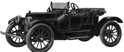 The 1914 Royal Mail is the first vehicle to bear the Chevy bowtie.