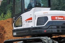 Bobcat E85 compact excavator