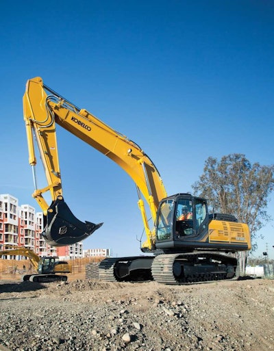 Kobelco SK350LC excavator