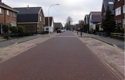 Dutch scientists coated this street in titanium oxide, finding that it could reduce air pollution up to 45 percent.