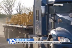 Construction equipment Ripper marijuana smuggling