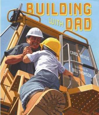 building with dad