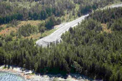 Alaska’s “road to nowhere” would have led to the proposed Gravina Island Bridge, now known as “the bridge to nowhere.” (Photo: Tom Brady / Flickr)