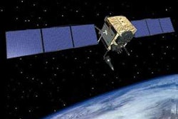 A GPS satellite