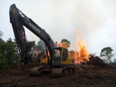 Chris Guins Volvo Fire