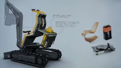 Concept Volvo Excavator