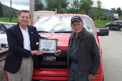 Floyd Pullin Ford 102 F-150 STX honorary president Ford Trucks