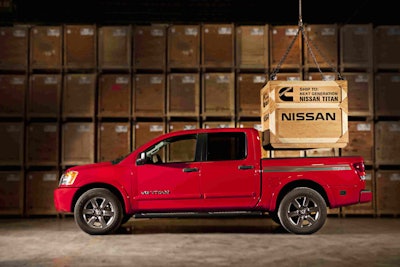 The next-fen Nissan Titan will feature a Cummins 5.0L diesel V-8