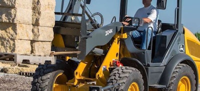 John Deere 204K compact wheel loader