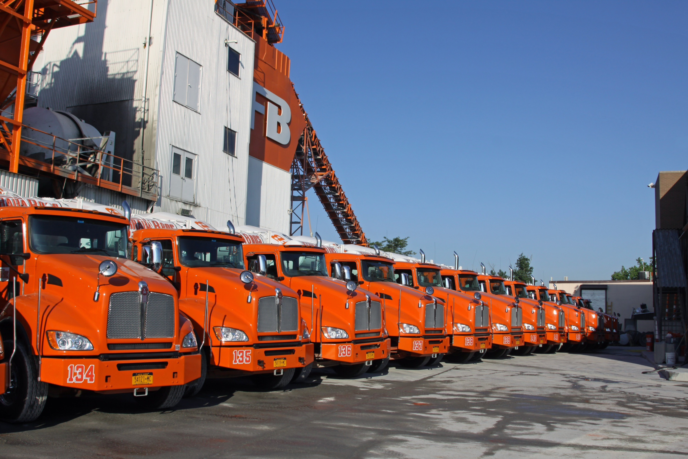 McNeilus Ferrara Bros. CNG fleet