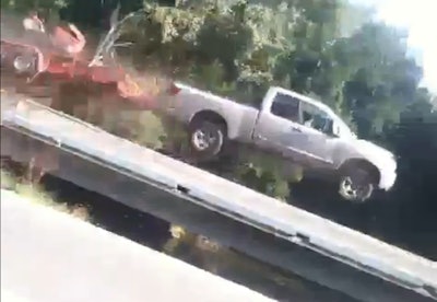 Vine pickup jump guardrail