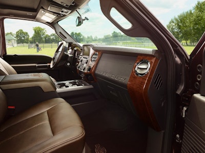2015 King Ranch Interior