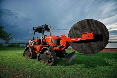 Ditch Witch RT120 Quad ride-on trencher