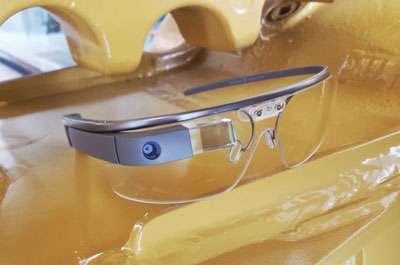 Google Glass safety glasses Caterpillar