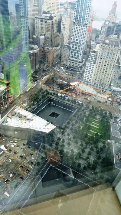 The 9/11 Memorial. Credit: hailstate41/Reddit