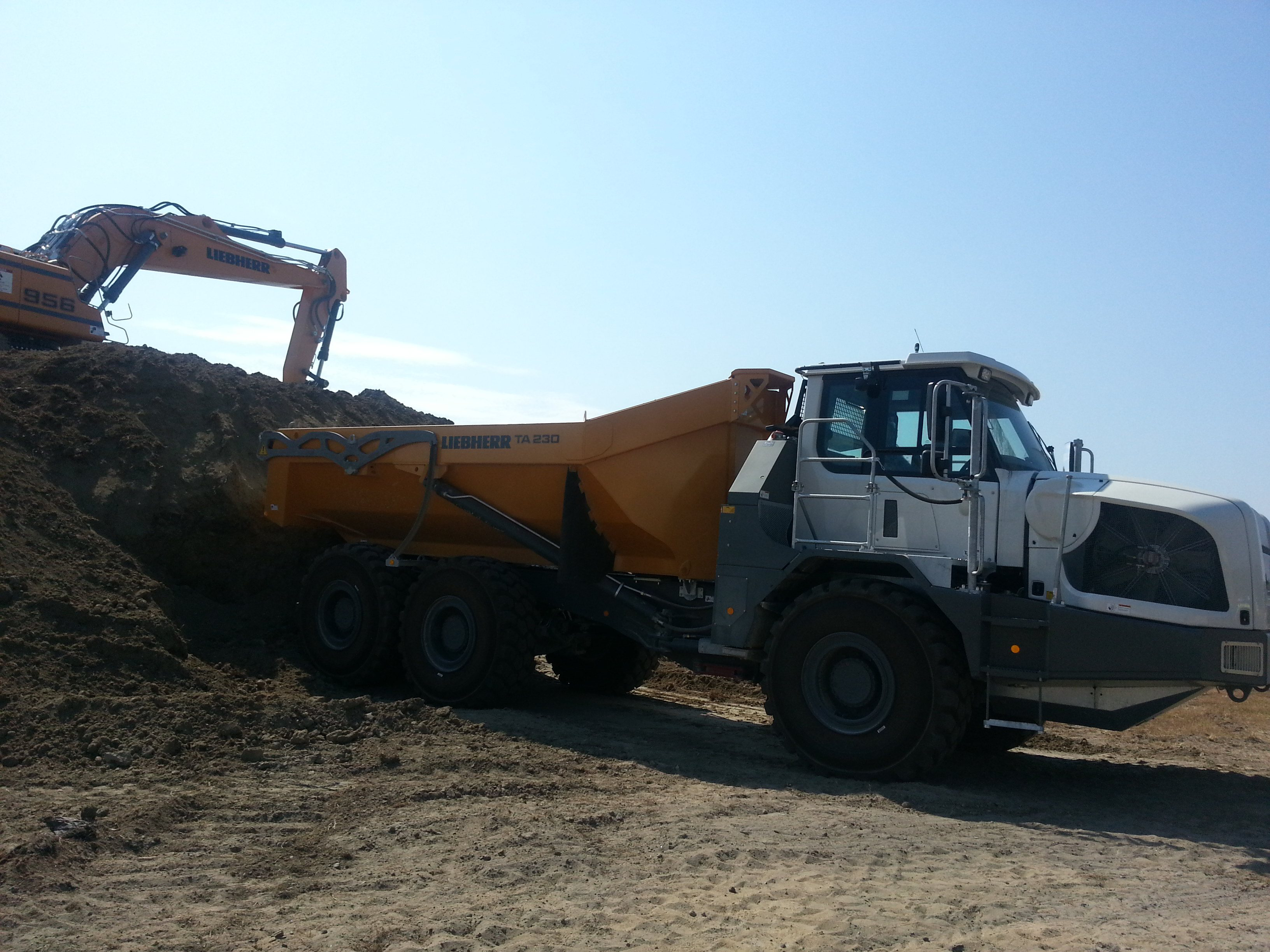 Liebherr TA 230 articulated dump truck