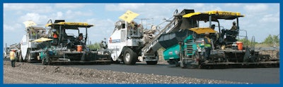 Roadtec’s material transfer vehicle (MTV) revolutionized asphalt pavement quality control by reducing aggregate and thermal segregation in mixes, as well as isolating trucks from the paver hopper.