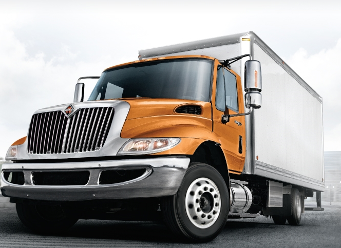 Navistar DuraStar Medium-Duty construction truck