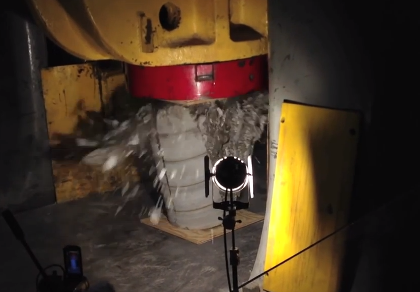 Mechanical press concrete