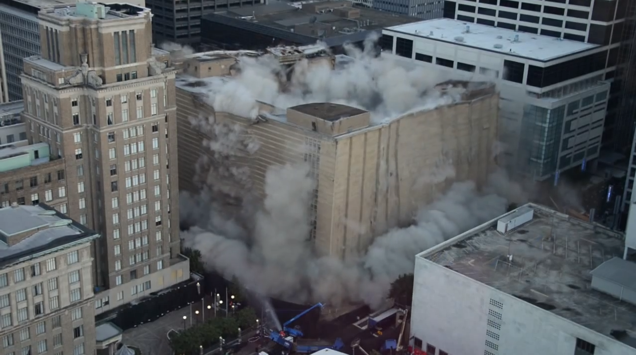 Houston Macy's implosion
