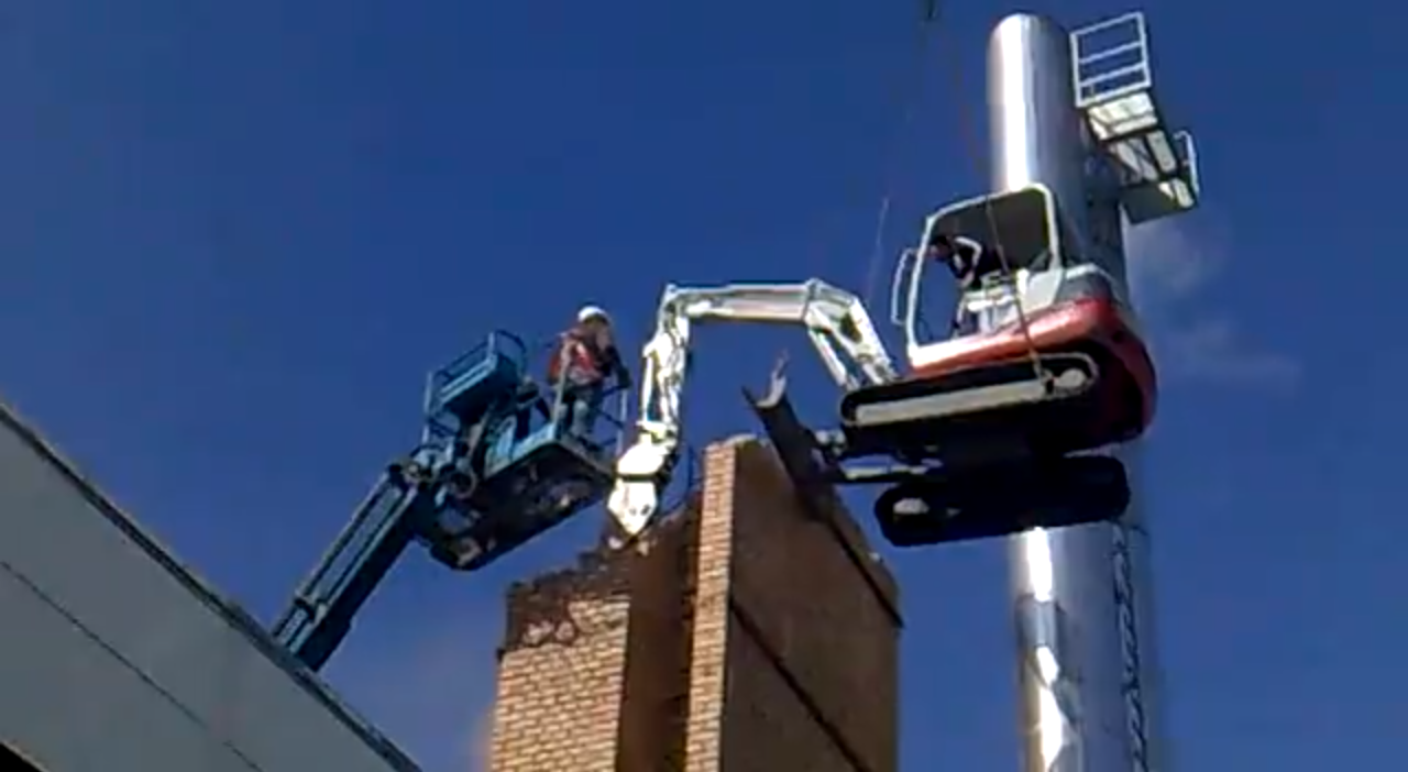 The Flying Excavator