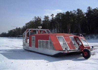 Wisconsin’s Ice Angel (Photo: madelinebroker / Weather Underground)