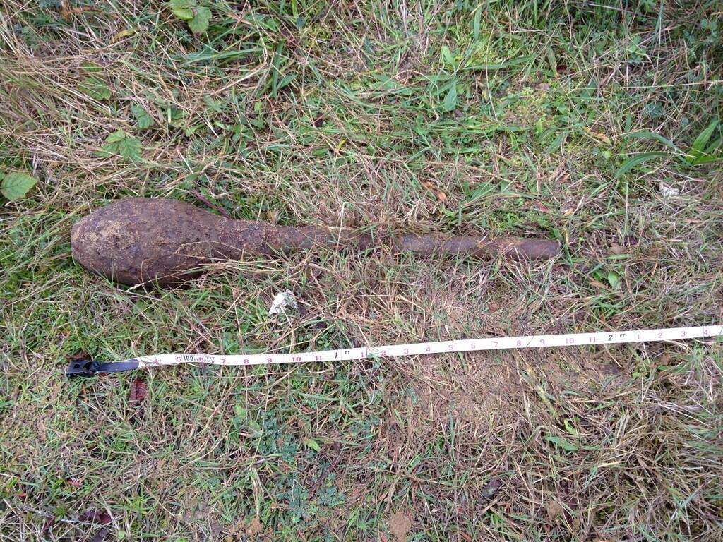 World War II quarry rocket England