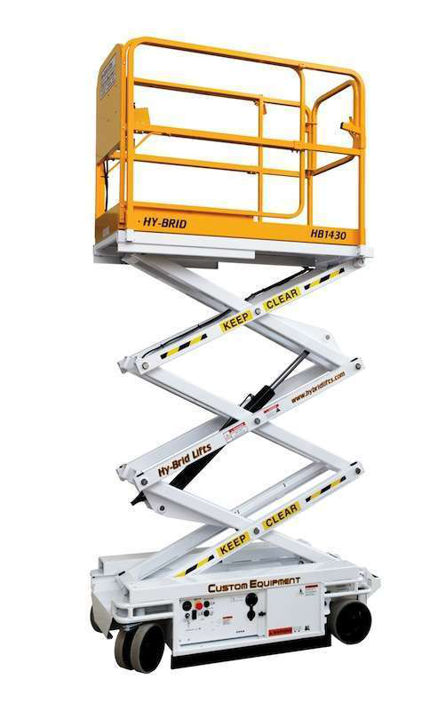 Custom Equipment HyBrid HB1430 scissor lift